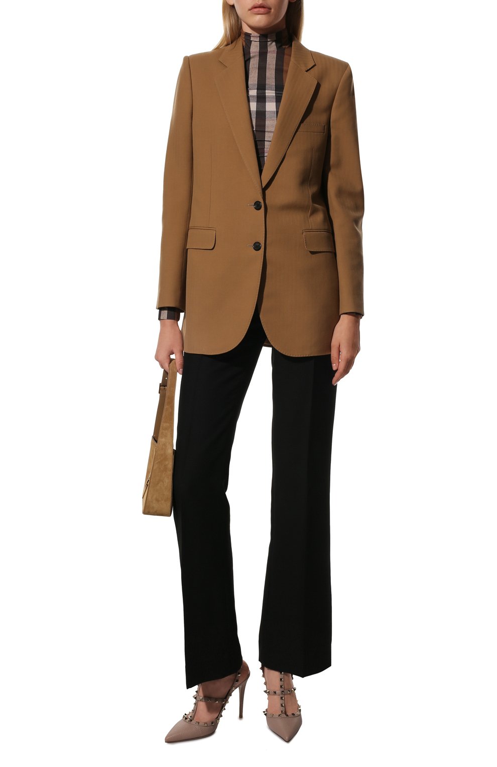 Кожаные туфли rockstud VALENTINO, арт. TW0S0393/VCE, фото 2