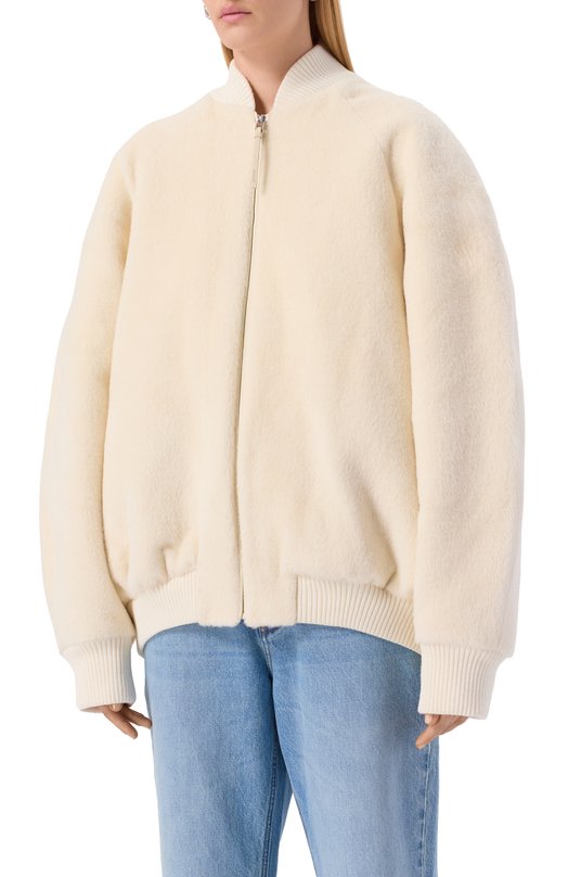 Бомбер Jacquemus 25H0UW00104AW0/0627 Кремовый  25H0UW00104AW0/0627 Фото 3