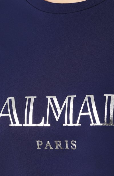 Хлопковая футболка BALMAIN, арт. RF21102/I015, фото 5