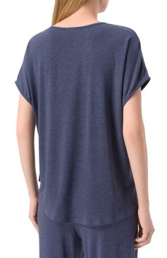 Женская футболка ZIMMERLI темно-синего цвета, арт. 8010-33101 | Фото 4 (Нос: Не проставлено)