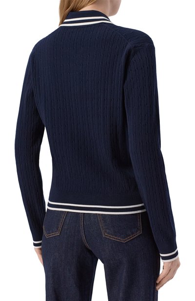 Поло из вискозы SPORTY AND RICH, арт. ST03761302BL124, фото 4