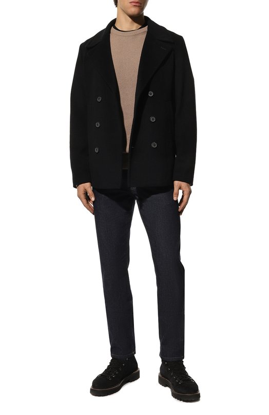 Замшевые ботинки S.Moritz Mille 885 SM0RITZ G0RAIN DEEP NAVY/FUR Синий  SM0RITZ G0RAIN DEEP NAVY/FUR Фото 2