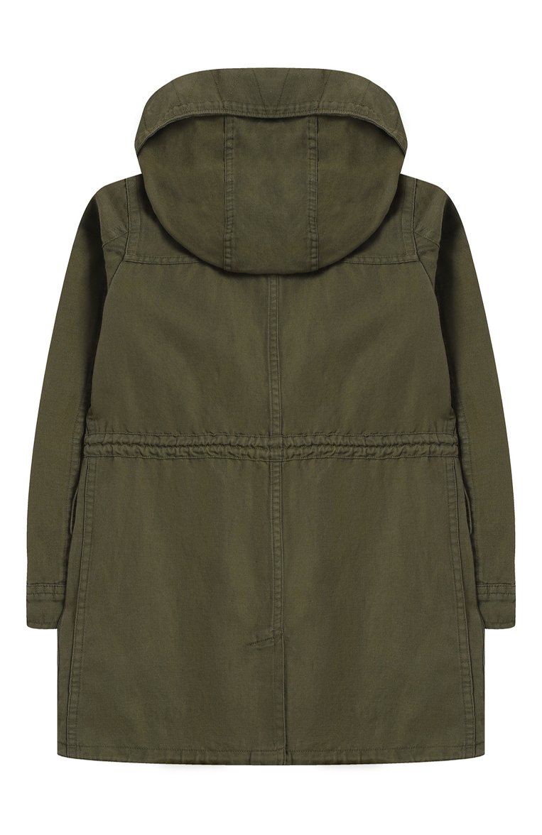 Парка из хлопка и льна BURBERRY, арт. 4048500, фото 1