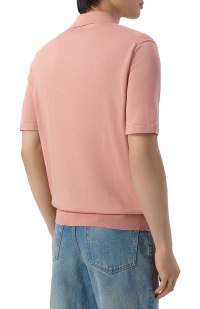 Поло из шелка и хлопка 12 STOREEZ, арт. 136308, фото 4