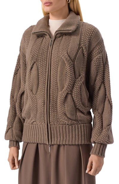 Кашемировый кардиган COLOMBO, арт. MA04792/2-26KI, фото 3