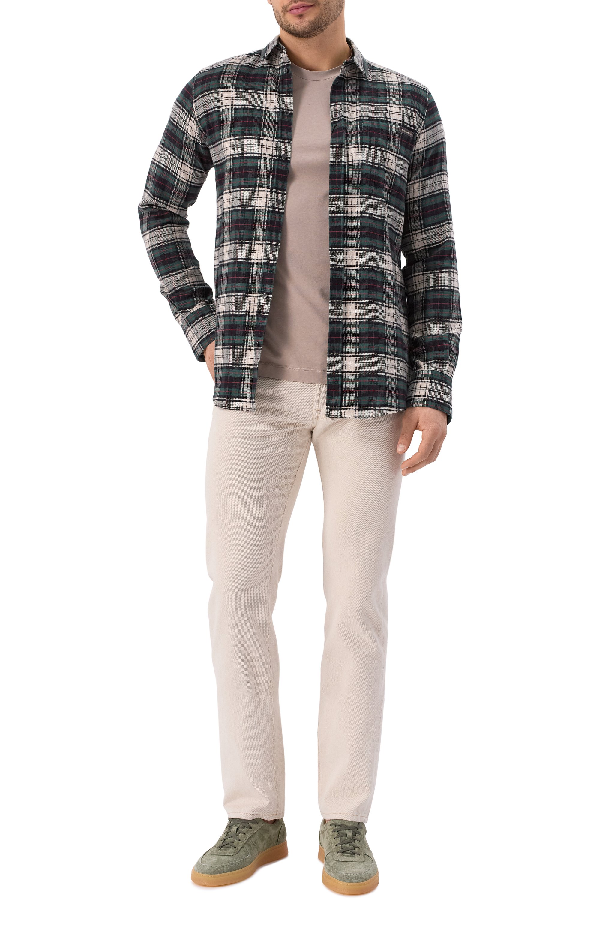 Хлопковая рубашка DOLCE & GABBANA, арт. G5JZ9T/GJ288, фото 2