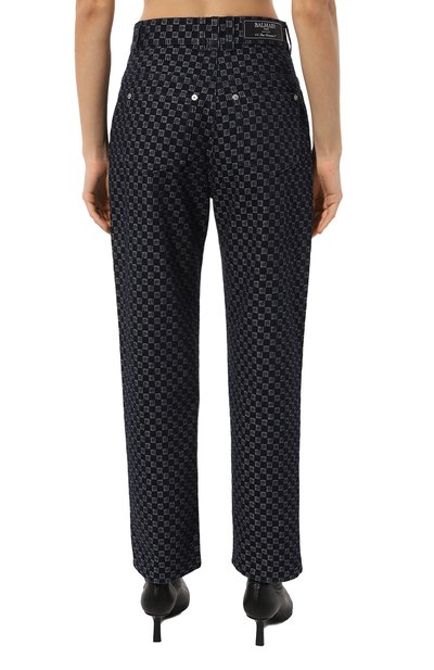 Джинсы BALMAIN темно-синего цвета по цене 125000 руб., арт. BF0MI020DD80, фото 4 Джинсы BALMAIN, арт. BF0MI020DD80, фото 4