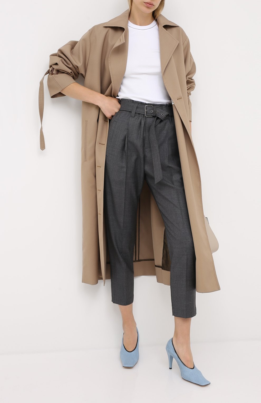Шерстяные брюки BRUNELLO CUCINELLI, арт. MP31PP7375, фото 2