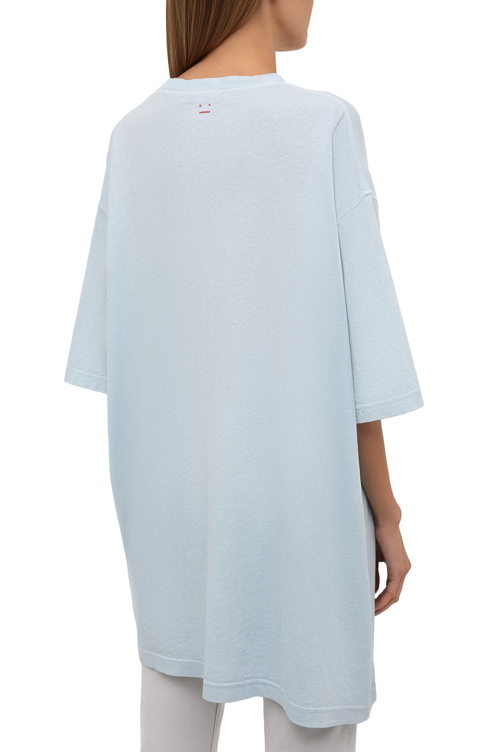 Хлопковая футболка ACNE STUDIOS, арт. CL0105/W, фото 4