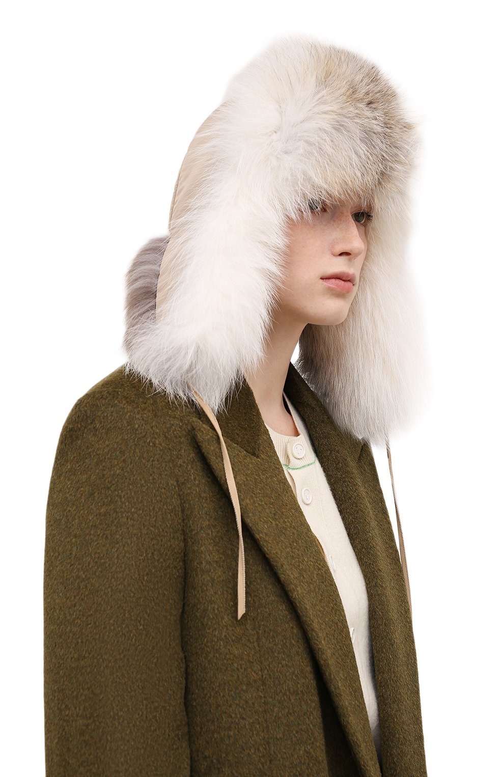 Шапка-ушанка дарья из меха лисицы FURLAND, арт. 0194809610002600199, фото 2