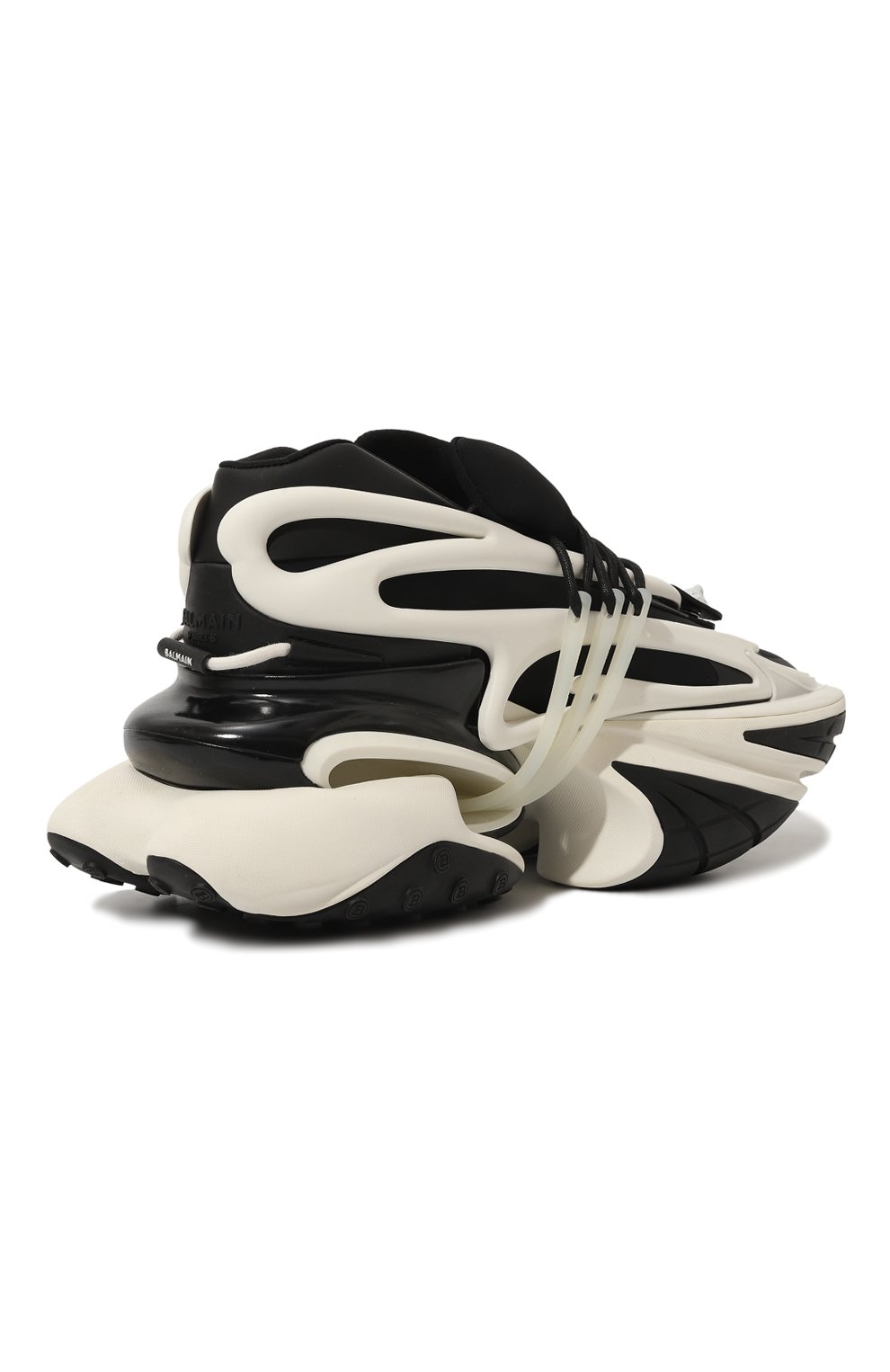 Комбинированные кроссовки unicorn BALMAIN, арт. BM1VJ309KN0C, фото 5