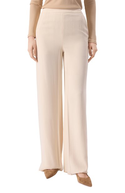 Брюки AGNONA кремового цвета по цене 184500 руб., арт. T70901/U5068, фото 3 Брюки AGNONA, арт. T70901/U5068, фото 3