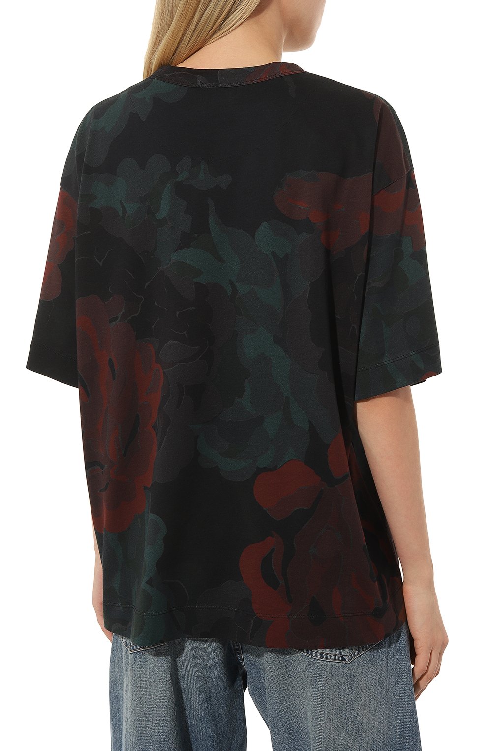 Хлопковая футболка DRIES VAN NOTEN, арт. 231-031166-6624, фото 4