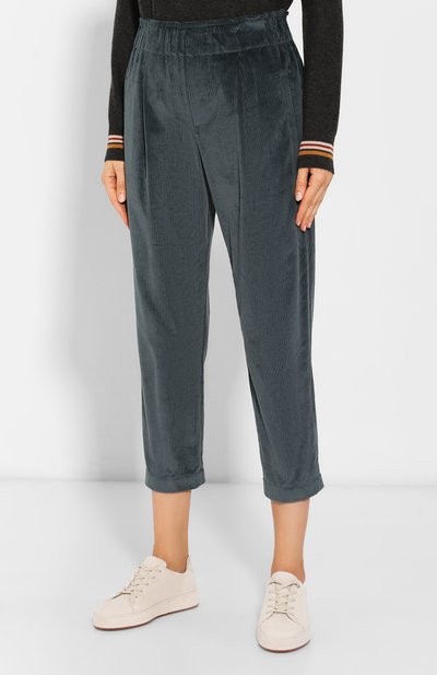 Вельветовые брюки BRUNELLO CUCINELLI, арт. MP104P7054, фото 3