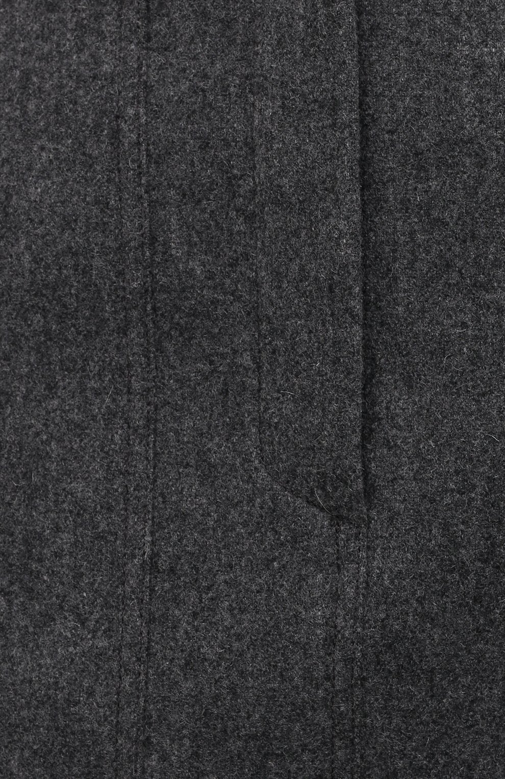 Шерстяная юбка LVIR серого цвета по цене 33850 руб., арт. LV21F-SK10, фото 5 Шерстяная юбка LVIR, арт. LV21F-SK10, фото 5
