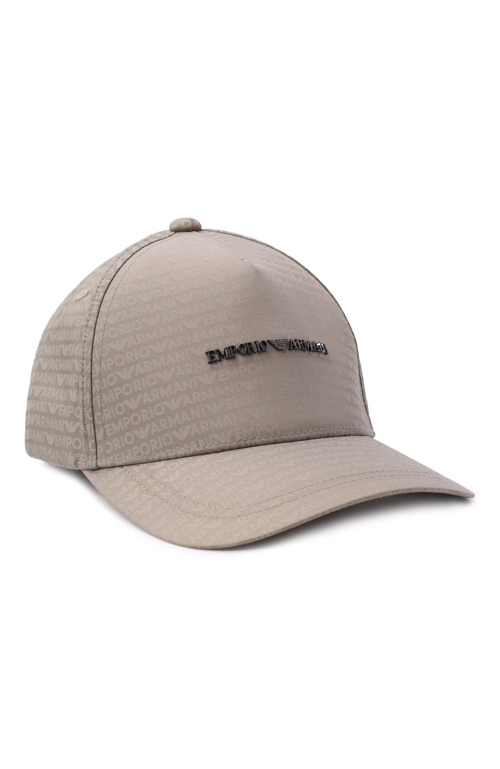 Бейсболка EMPORIO ARMANI бежевого цвета по цене 17400 руб., арт. EM003741/AF15384, фото 1 Бейсболка EMPORIO ARMANI, арт. EM003741/AF15384, фото 1