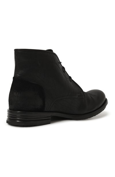 Кожаные ботинки clabry 530 CLABRY черного цвета по цене 74900 руб., арт. CB53016, фото 5 Кожаные ботинки clabry 530 CLABRY, арт. CB53016, фото 5