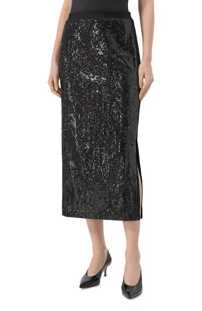 Юбка с отделкой пайетками BOSS, арт. 50547995, фото 3