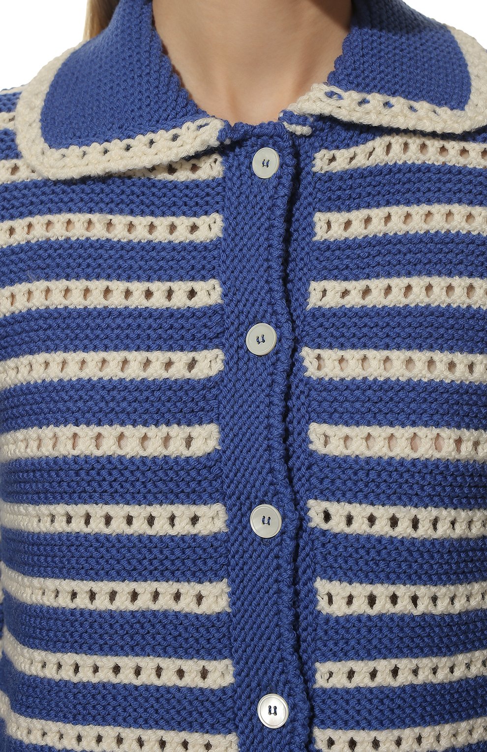 Шерстяной кардиган MIU MIU, арт. MMF466-1Y41-F0013, фото 5