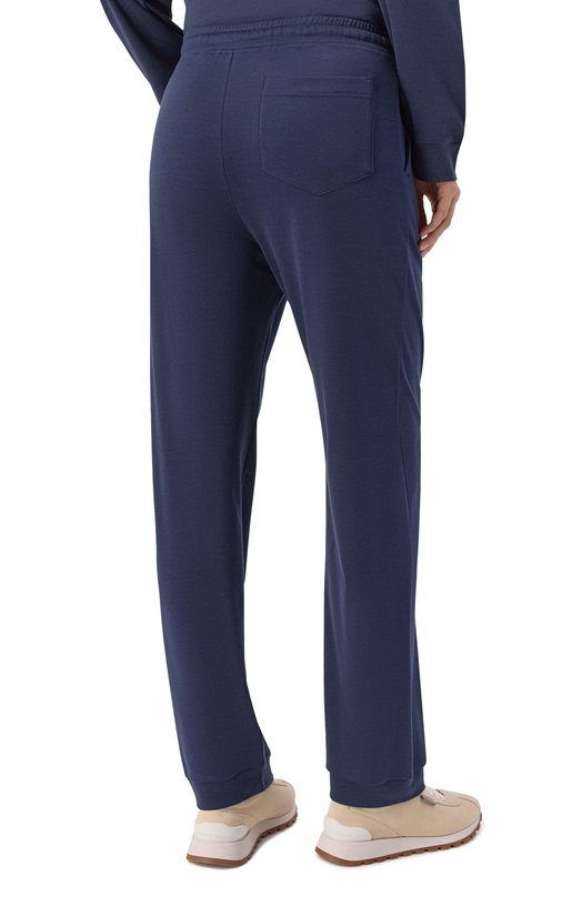 Брюки из шелка и хлопка MVST M25.2MW.T403/SC00 Синий  M25.2MW.T403/SC00 Фото 4