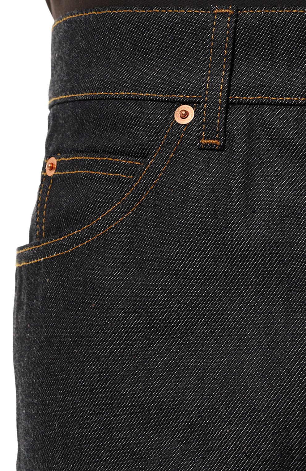 Джинсы GUCCI темно-синего цвета по цене 109000 руб., арт. 700949/XDB1Z, фото 5 Джинсы GUCCI, арт. 700949/XDB1Z, фото 5