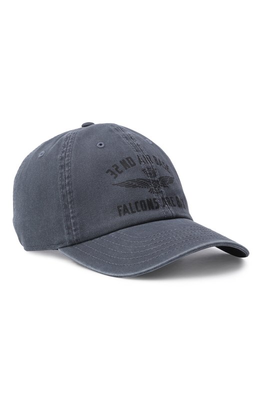 Хлопковая бейсболка Aeronautica Militare HA1252UCT02476 Синий HA1252UCT02476