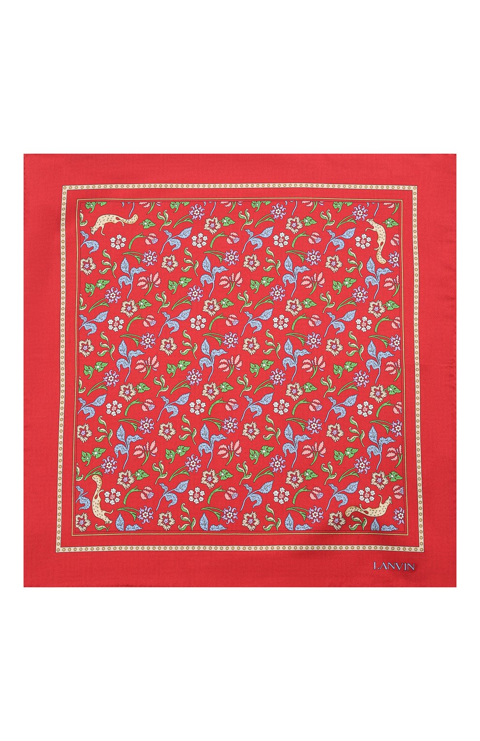 Шелковый платок LANVIN, арт. 2830/HANDKERCHIEF, фото 3