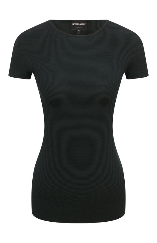 Топ из вискозы Giorgio Armani 8NAM32/AM05Z Зелёный 8NAM32/AM05Z