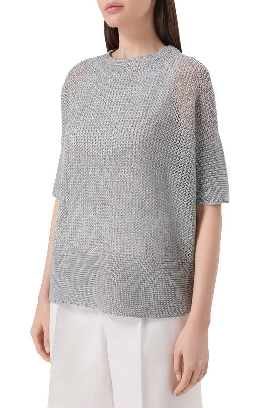 Пуловер Lorena Antoniazzi P26134BM07E/2435 Серый  P26134BM07E/2435 Фото 3