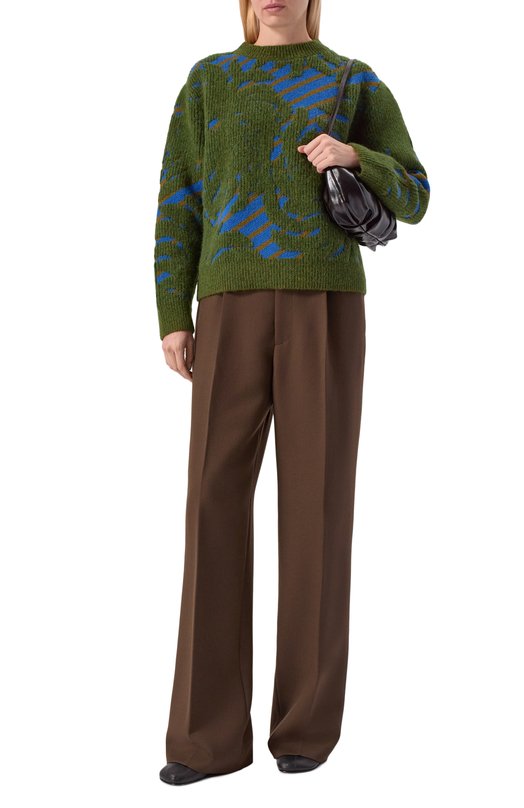 Кожаные ботильоны Dries Van Noten WW232-358/140 Чёрный  WW232-358/140 Фото 3