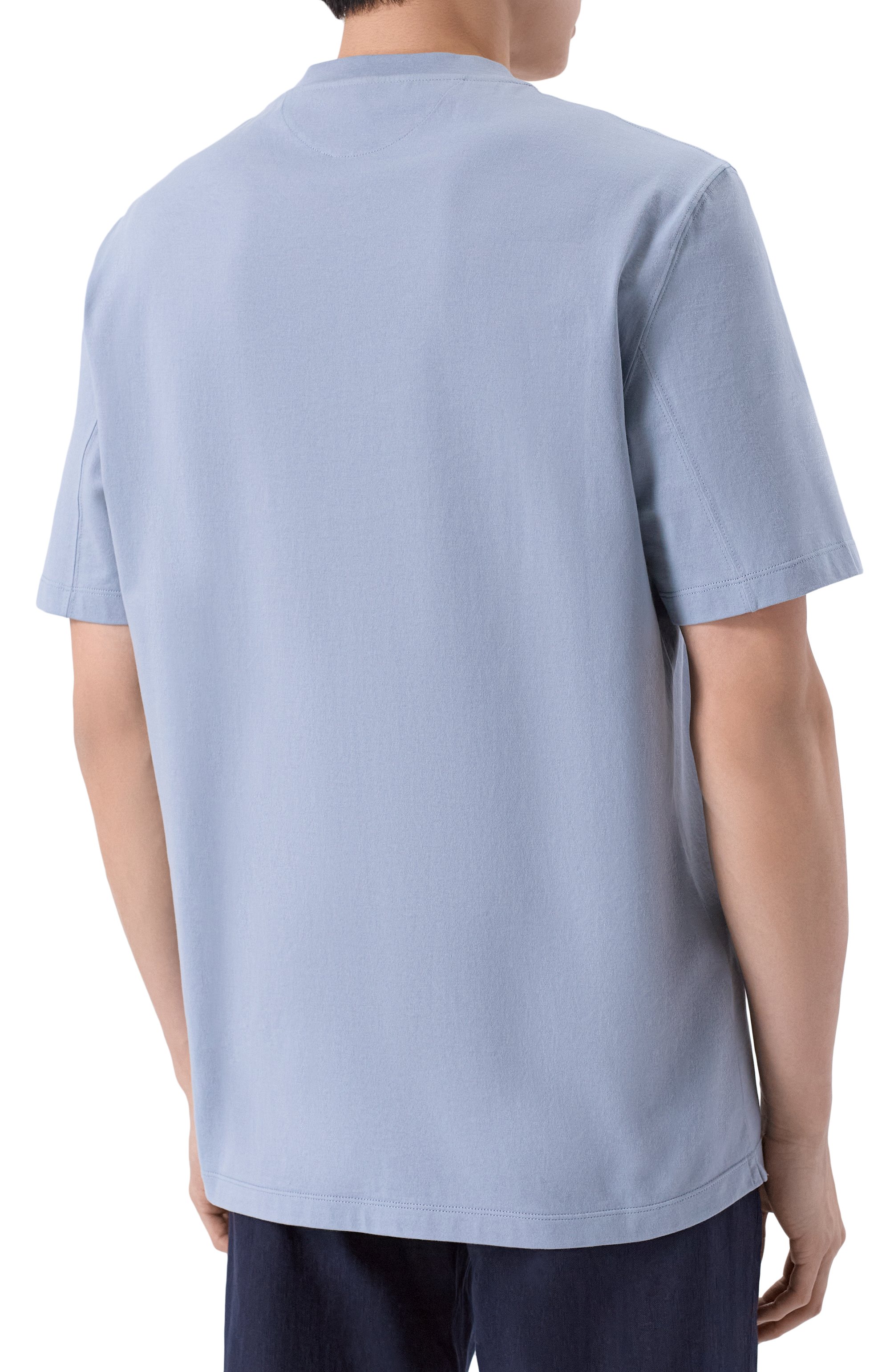 Хлопковая футболка BRUNELLO CUCINELLI, арт. M0B131308, фото 4