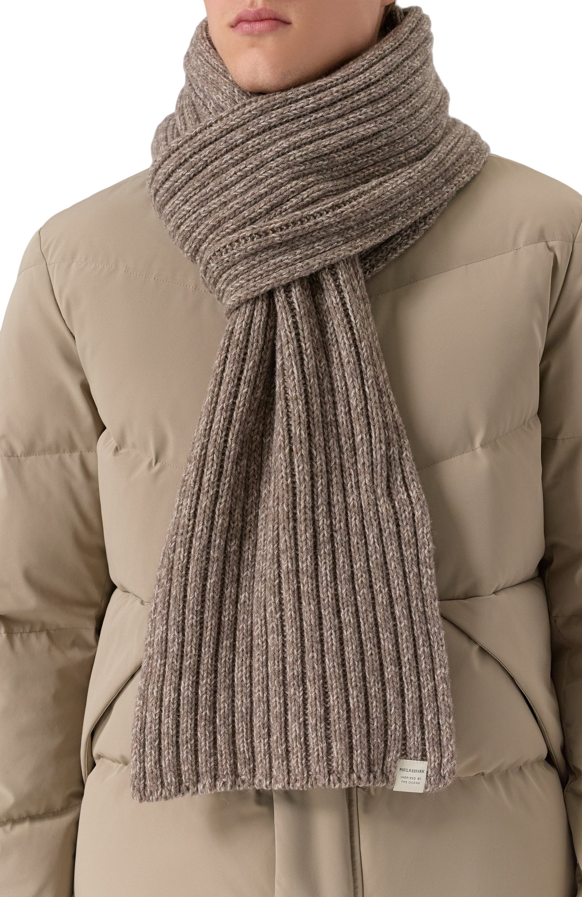 Шарф из шерсти и кашемира PAUL&SHARK, арт. 15317066, фото 2