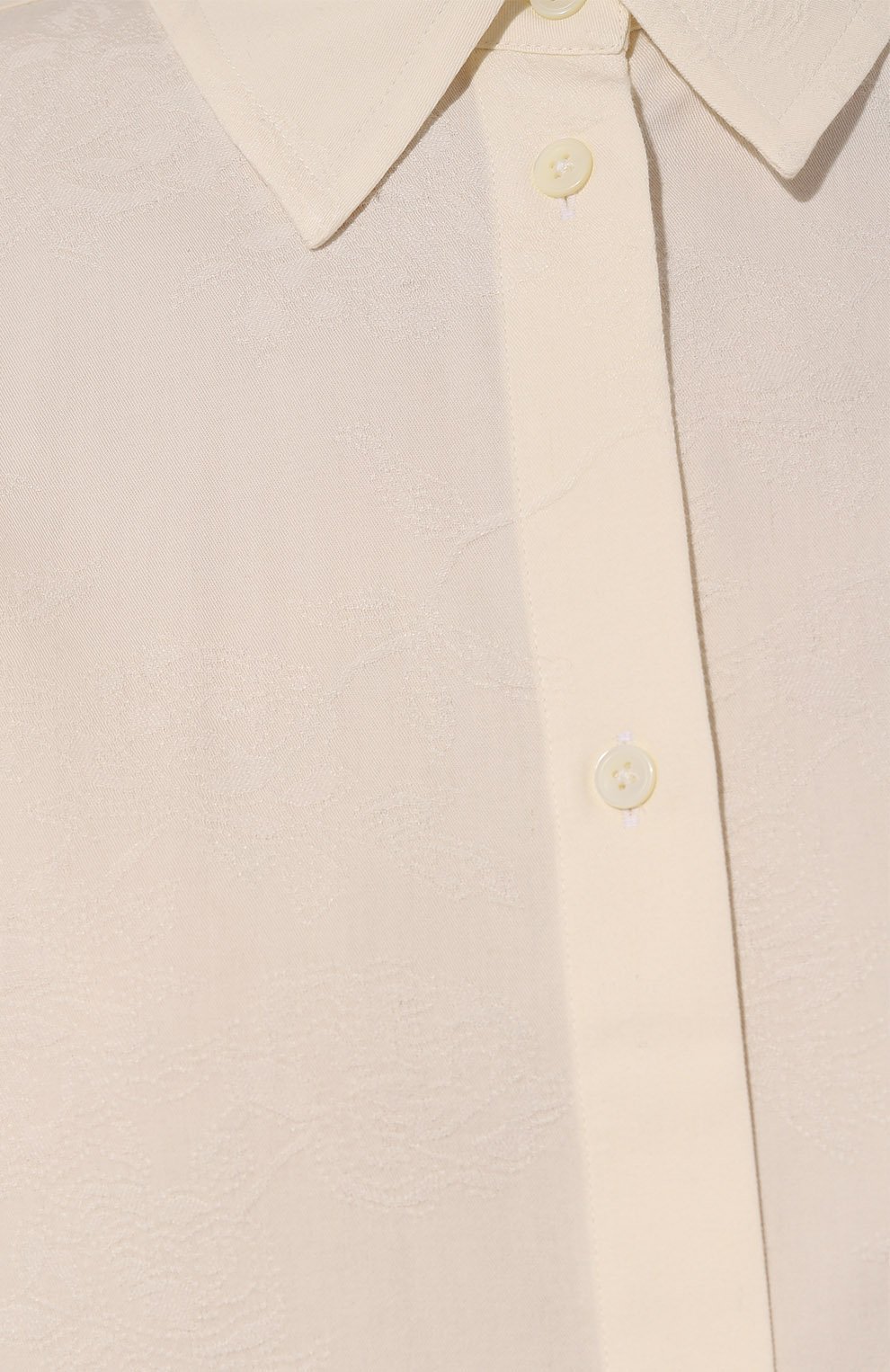 Рубашка из хлопка и вискозы TOTEME, арт. 243-WRT1415-FB0121, фото 5