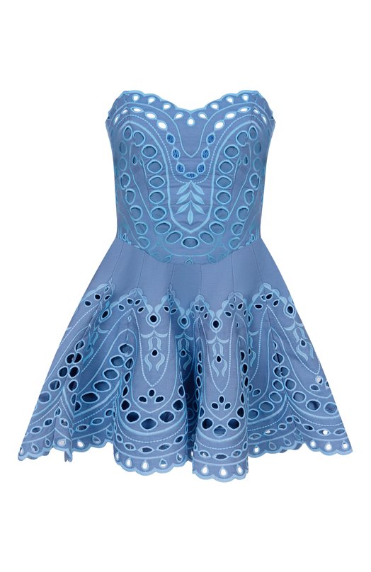 Хлопковое платье Charo Ruiz Ibiza 263601 Голубой 263601