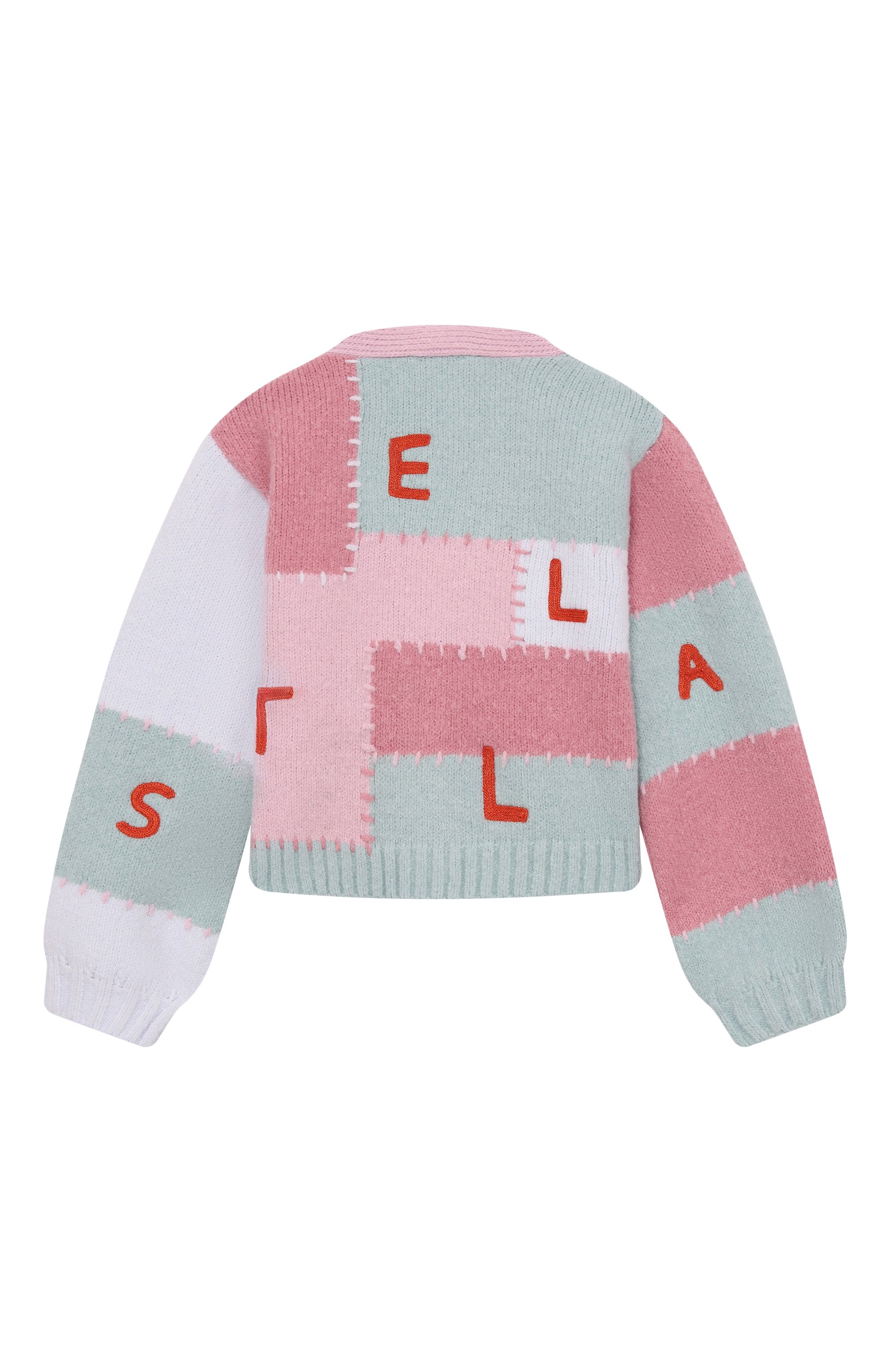 Кардиган STELLA MCCARTNEY разноцветного цвета по цене 27600 руб., арт. TX9A30, фото 2 Кардиган STELLA MCCARTNEY, арт. TX9A30, фото 2