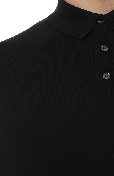 Хлопковое поло FEDELI, арт. 7UED5911, фото 5