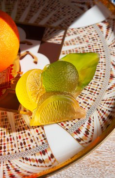 Скульптура citrus DAUM желтого цвета, арт. 05846 | Фото 2 (Региональные ограничения белый список (Axapta Mercury): Не проставлено; Нос: Не проставлено; Ограничения доставки: fragile-2)