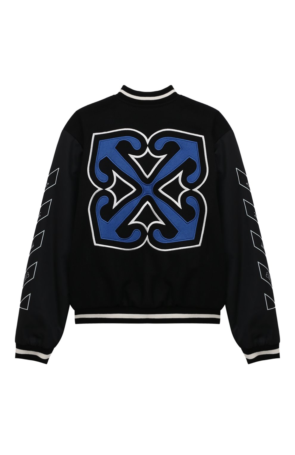 Шерстяной бомбер OFF-WHITE, арт. 0BEH001S24FAB001/12-12+/12-12+, фото 2