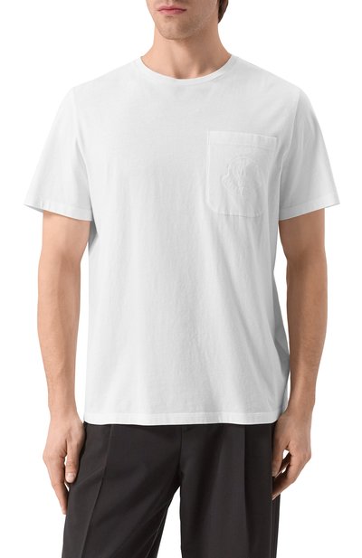 Хлопковая футболка MONCLER, арт. 8C777/829H8, фото 3