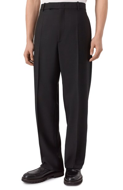 Шерстяные брюки JIL SANDER, арт. J22KA0335/J41444, фото 3