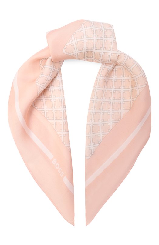 Шелковый платок BOSS 50555864 Розовый 50555864