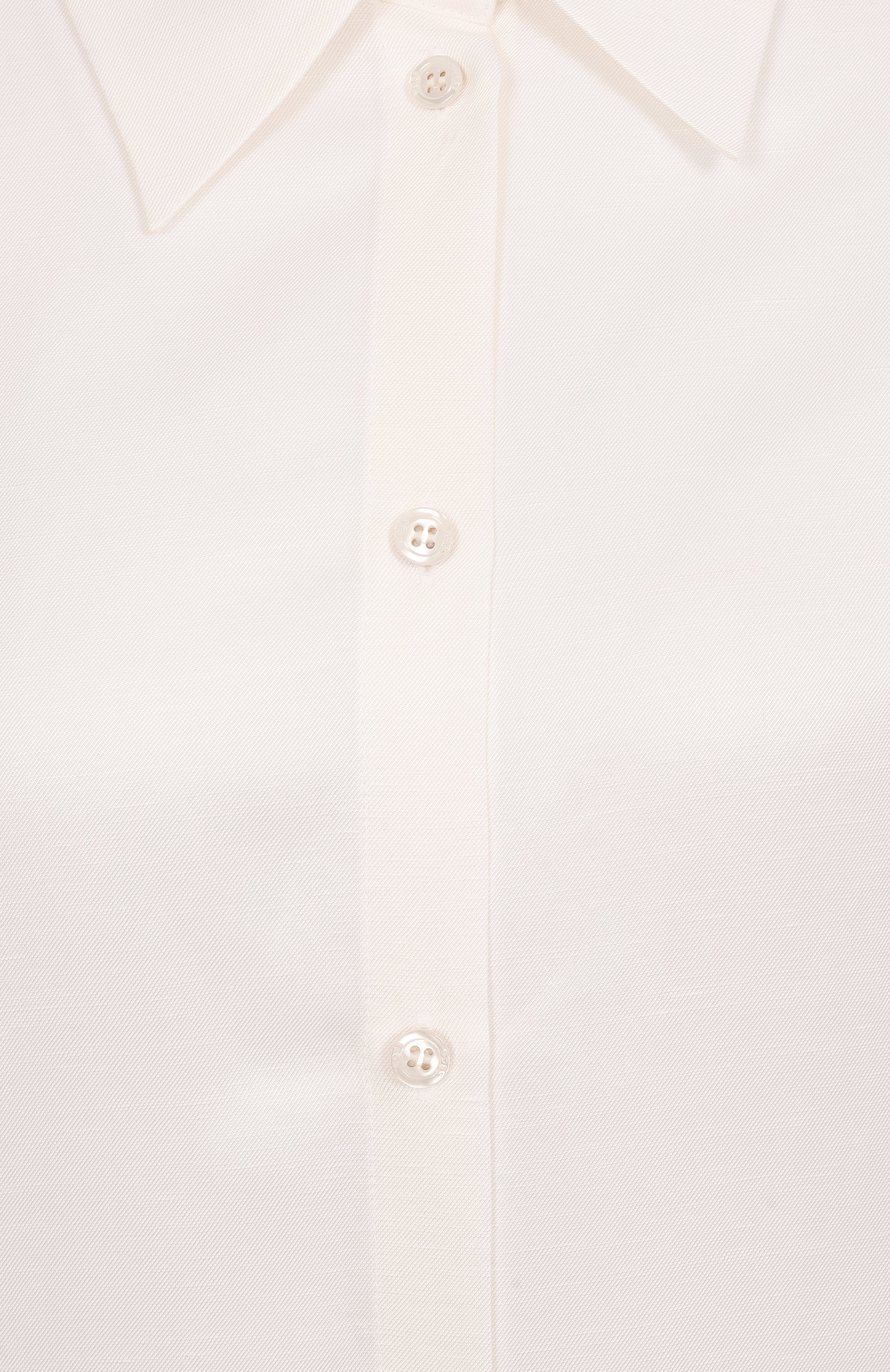 Рубашка из вискозы и льна BOSS, арт. 50535297, фото 6