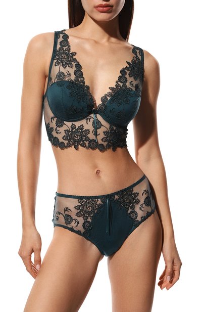 Трусы-шорты AMBRA бирюзового цвета по цене 8920 руб., арт. 1606, фото 2 Трусы-шорты AMBRA, арт. 1606, фото 2