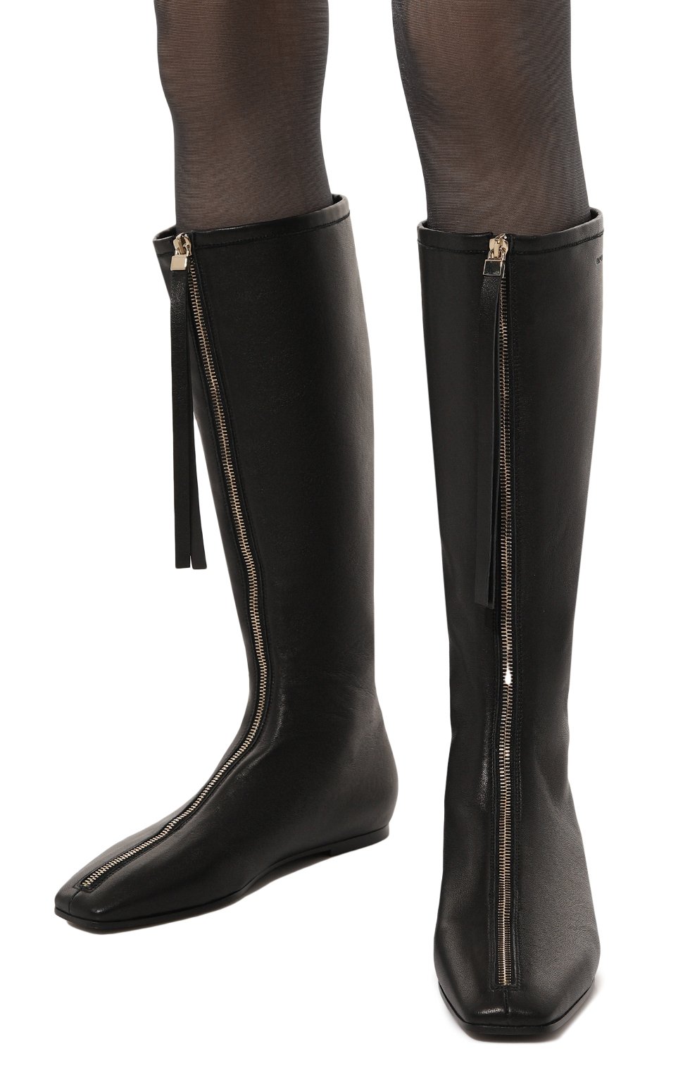 Кожаные сапоги EMPORIO ARMANI, арт. X30236/XF271, фото 3