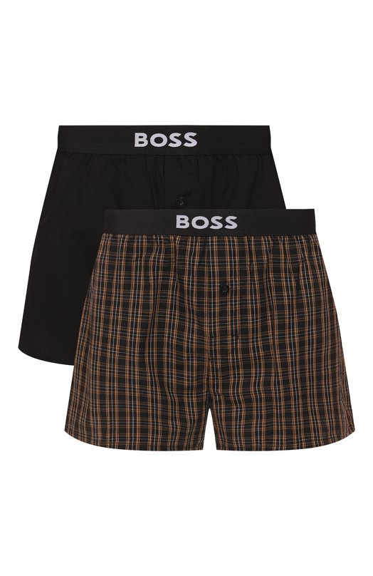 Комплект из двух боксеров BOSS 50535781 Чёрный 50535781