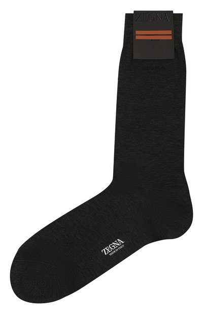 Мужские хлопковые носки ZEGNA, арт. N5V40/681