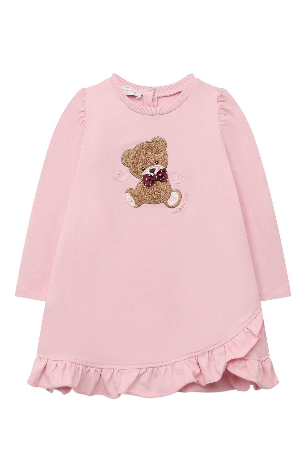 Хлопковое платье MONNALISA, арт. 39B904, фото 1