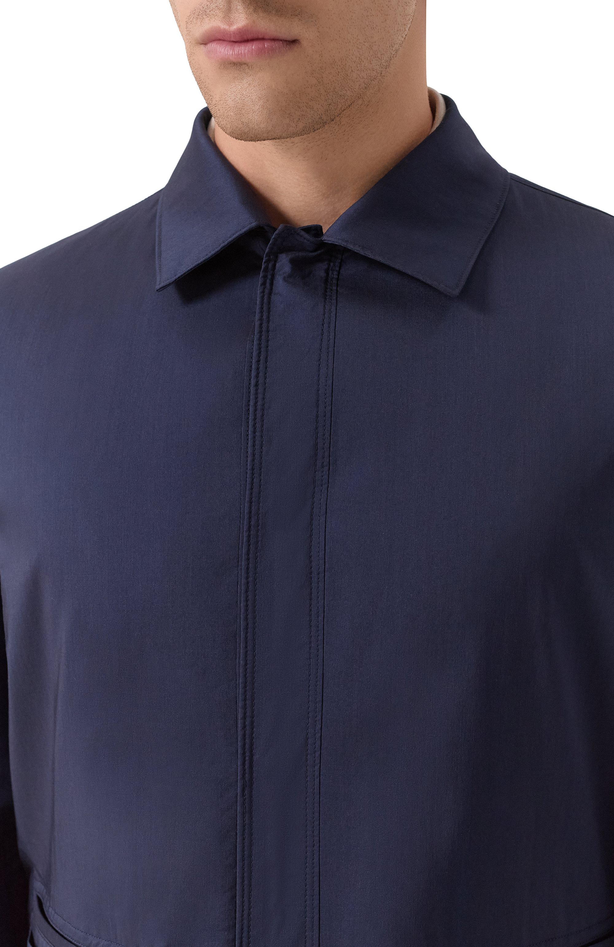 Куртка из хлопка и шелка CORNELIANI, арт. 25LI44-2514528, фото 5