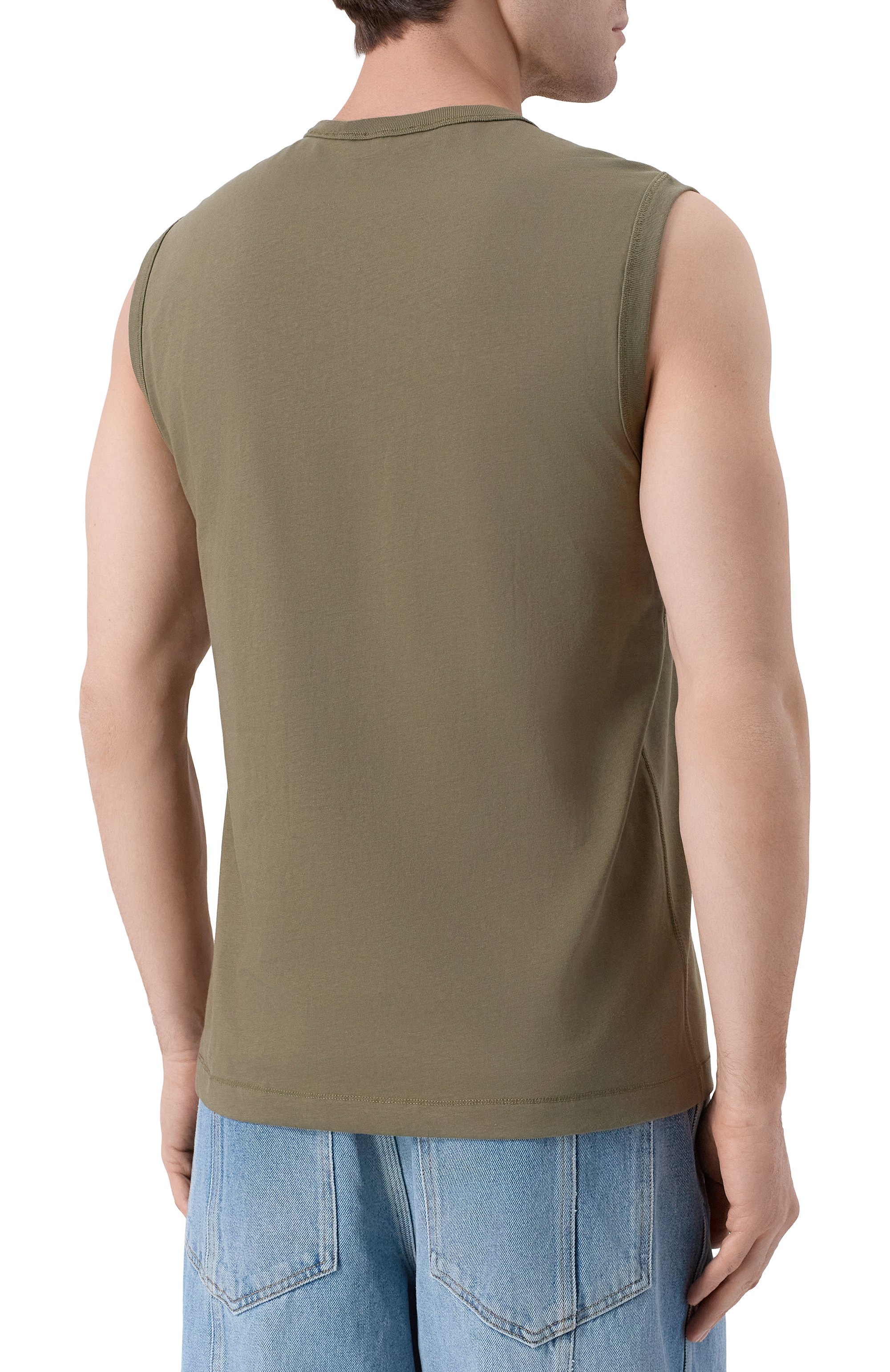 Хлопковая майка DIESEL, арт. A21743/0JMBB, фото 4