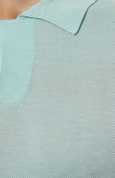 Поло из вискозы и шелка TOM FORD, арт. YMV004/KPS005, фото 5